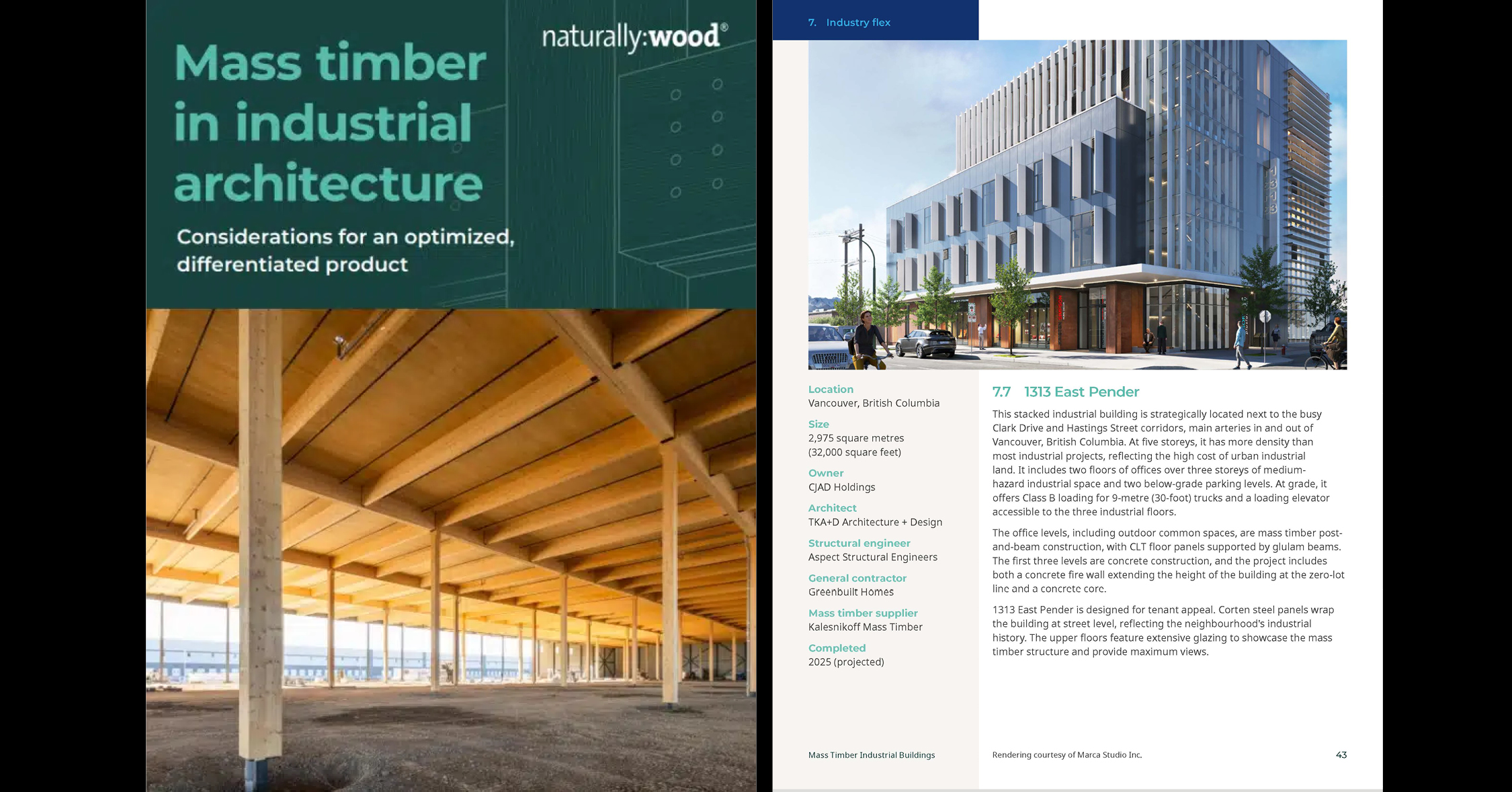 250821 FII Mass Timber in Industrial Architecture